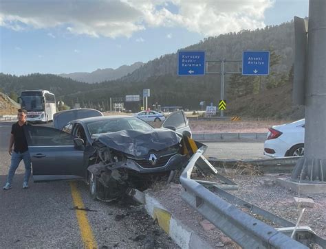 Mersin- Antalya yolunda kaza: 9 kişi yaşamını yitirdi